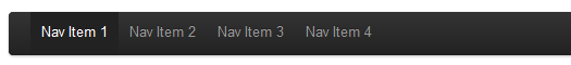 Nav component in Bootstrap