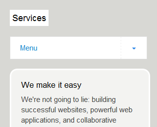 responsive_menu1 Screenshot of Services