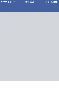 Facebook-Initial Load 23 sec