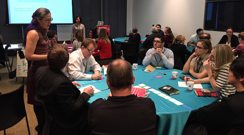 Great turnout at OpenRoad's “A Sampler of Service Design Methods” workshop