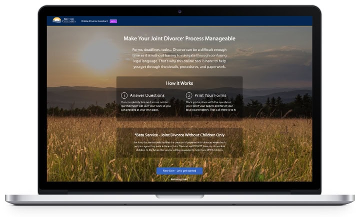 Home page of the new site using OpenShift and Agile Development