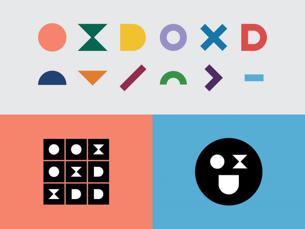 Image of OXD's rebrand system