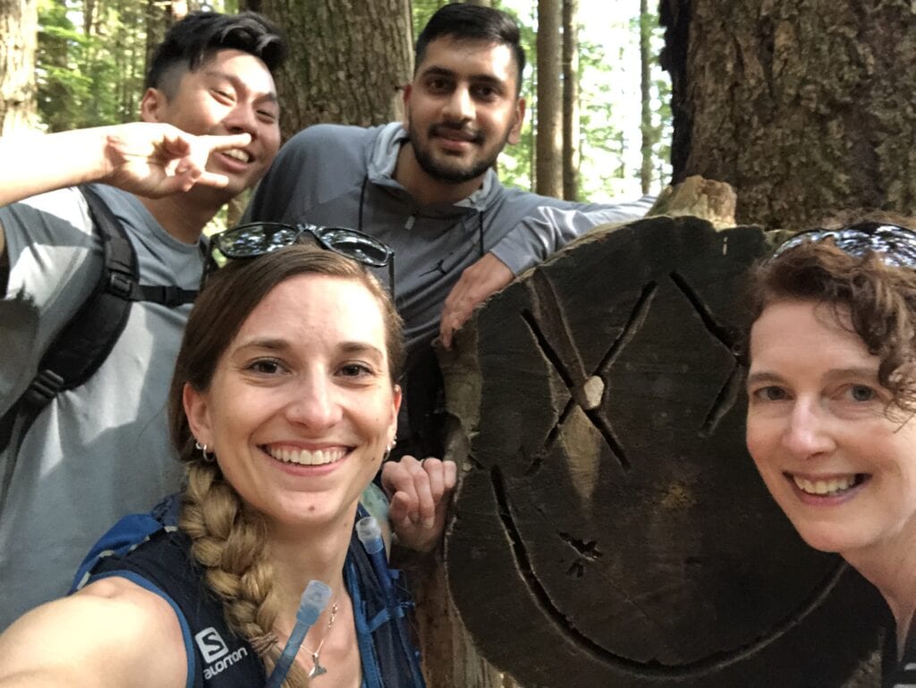 Photo of OXDTF members hiking