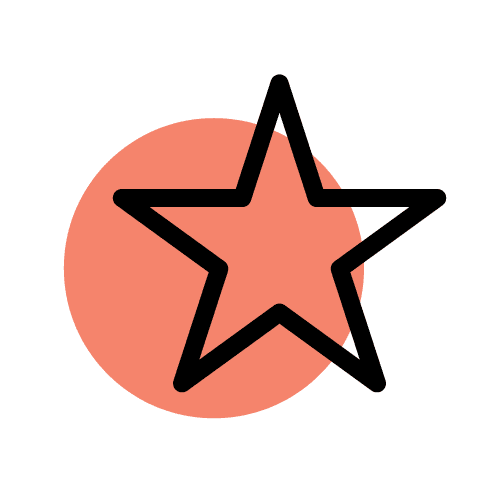 OXD Icon of a star by features of public could hosting for government vs private