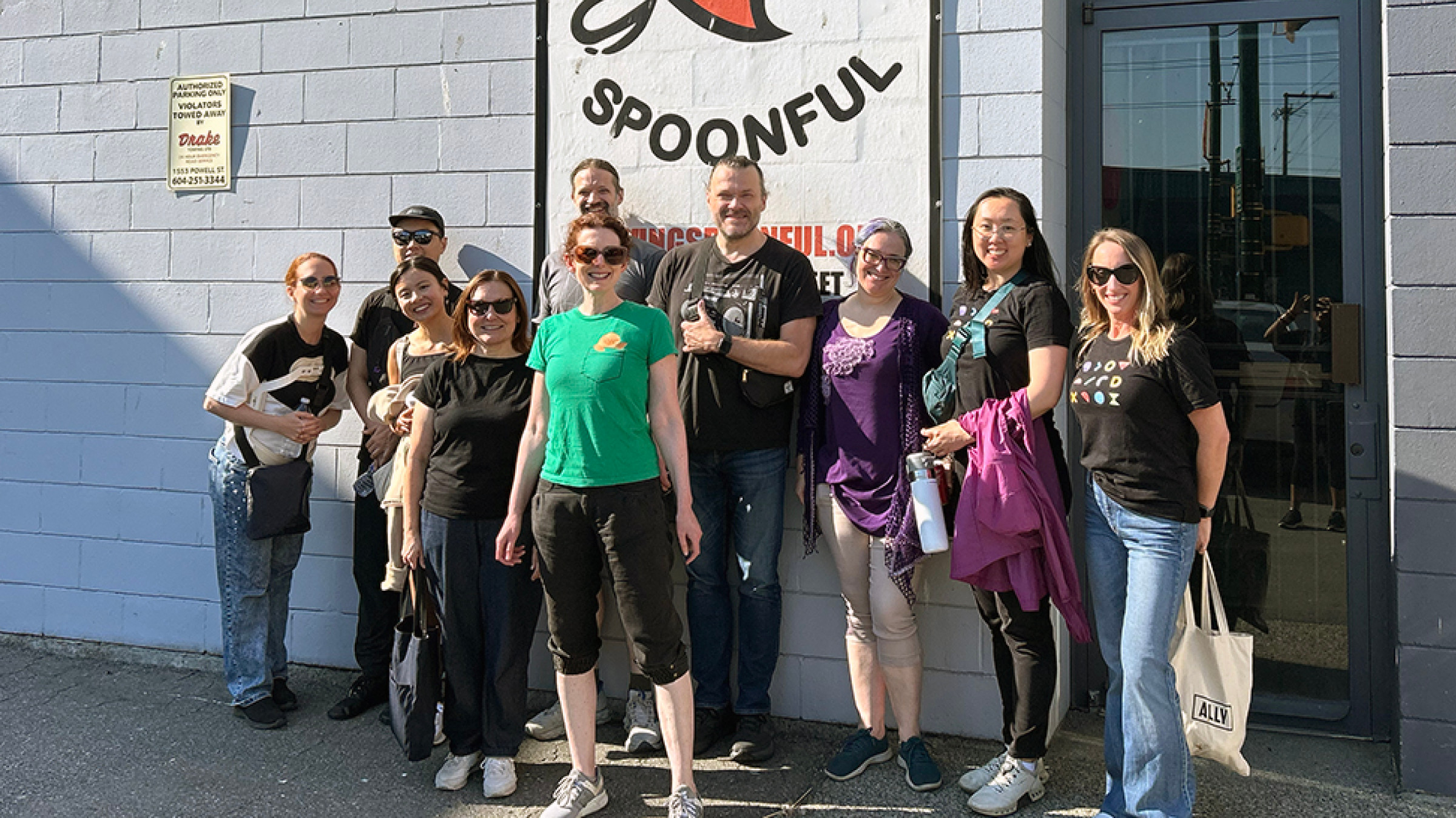 OXD and ThoughtFarmer staff volunteering at A Loving Spoonful in Vancouver
